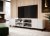 Szafka RTV PAFOS 200x40x52 biały mat