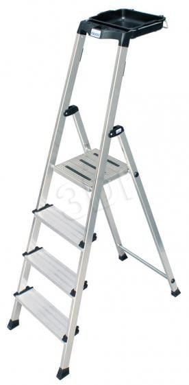 Drabina 4 stopniowa aluminiowa Krause Secury 126528