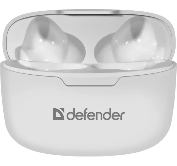 DEFENDER SŁUCHAWKI BLUETOOTH TWINS 903 DOUSZNE BIAŁE 63903