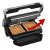Grill elektryczny Tefal Optigrill+ GC 716D (Akcesorium do gofrów; stołowy-zamknięty; 2000W; kolor srebrny)