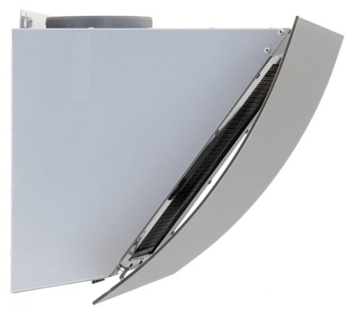 Okap AKPO WK-4 CLARUS 60 SZARY (front szare szkło)