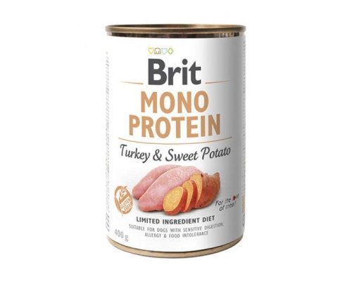 BRIT MONO PROTEIN indyk z batatem - 400g