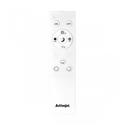 Nowoczesny plafon sufitowy LED Activejet PANAMA RGB ściemnialny ze zdalnym sterowaniem na pilota