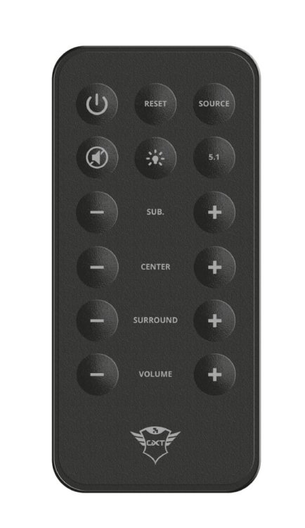 Zestaw głośników komputerowe Trust GXT 658 Tytan 21738 (5.1; kolor czarny)