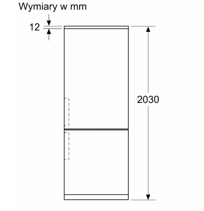 Chłodziarko-zamrażarka BOSCH KGN497ICT