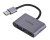 UNITEK ADAPTER USB-A - HDMI & VGA, FULLHD, M/F