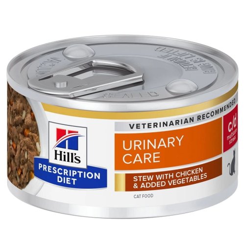 HILL"S PD FELINE  C/D STEWS  82 G puszka kot