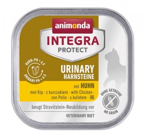 ANIMONDA Integra Protect Harnsteine dla kota smak: kurczak - tacka 100g