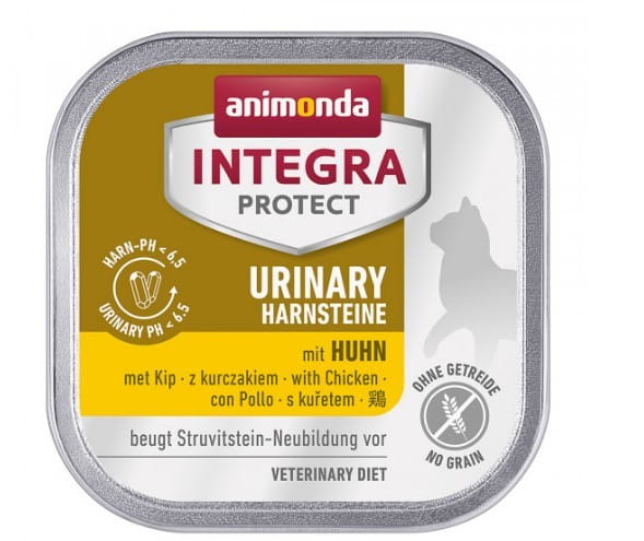 ANIMONDA Integra Protect Harnsteine dla kota smak: kurczak - tacka 100g