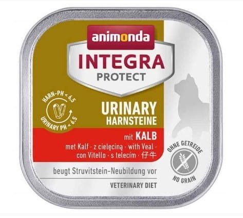ANIMONDA Integra Protect Harnsteine dla kota smak: cielęcina - tacka 100g