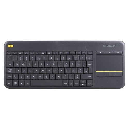 Klawiatura Logitech K400 920-007145 (USB 2.0; kolor czarny