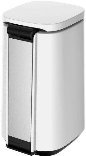 Nowoczesna lampka na biurko LED Activejet TECHNIC biała z wyświetlaczem LED (data, godzina, budzik) składana