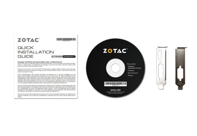 Karta graf. ZOTAC GT 710 2GB DDR3