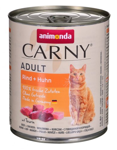 ANIMONDA Carny Adult smak: wołowina i kurczak 800g