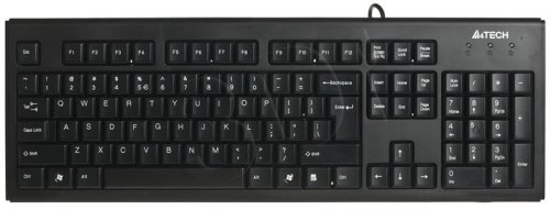 Klawiatura membranowa A4 TECH KR-83 A4TKLA42925 (USB 2.0; (US); kolor czarny)