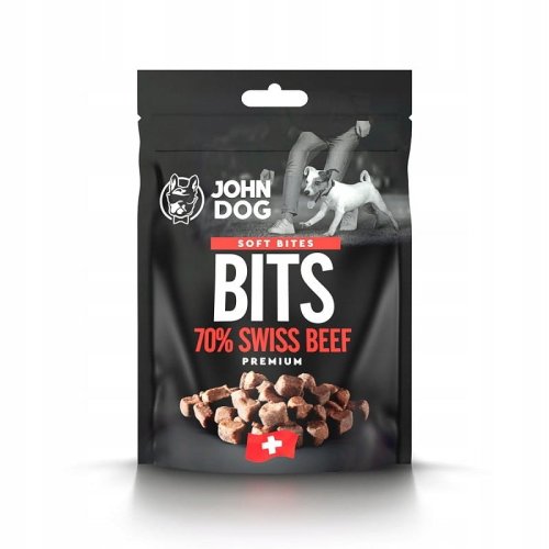 John Dog Chapsy z wołowiny szwajcarskiej 70% 100g