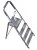 CORDA Drabina domowa aluminiowa 4 stopnie 000705 KRAUSE
