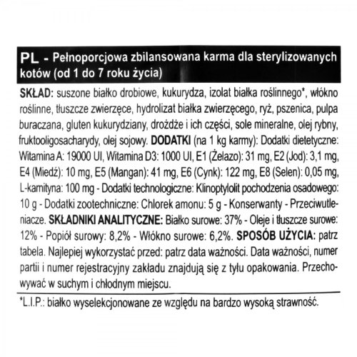 ROYAL CANIN Sterilised 37 0,4kg