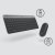 Wireless Keyboard and Mouse Combo MK470 GRAPHITE