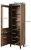 Witryna NORD 60x38x182,5 dąb wotan/antracyt