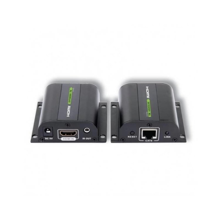 TECHLY EXTENDER HDMI HD 3D 60M PO RJ45 PILOT IR IDATA EXT-E70I