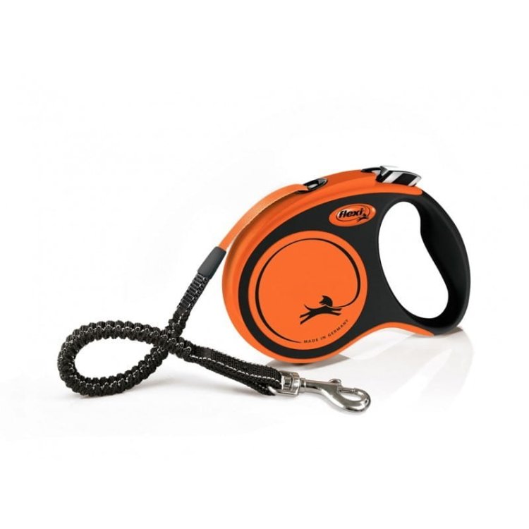 Flexi smycz automatyczna Xtreme M Tape 5m, orange