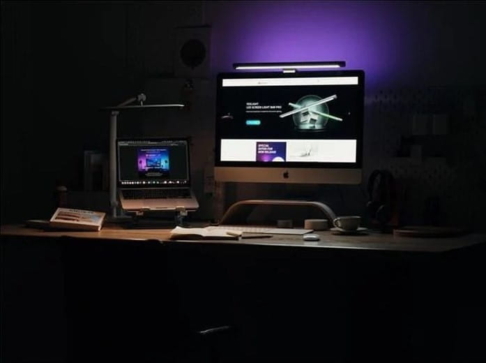 Lampa na monitor Yeelight Screen Light Bar Pro RGB (srebrny)
