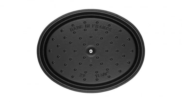 STAUB Żeliwny garnek owalny 40509-322-0 6,7l czarny