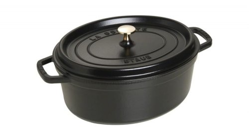 Garnek żeliwny owalny STAUB 40509-319-0 - czarny 5.5 ltr