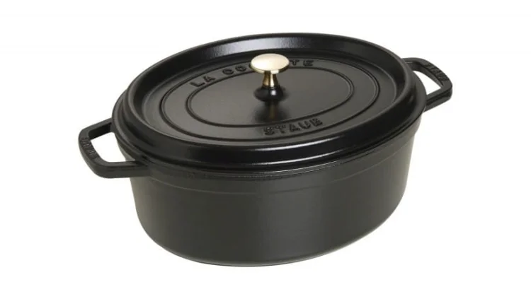 Garnek żeliwny owalny STAUB 40509-319-0 - czarny 5.5 ltr