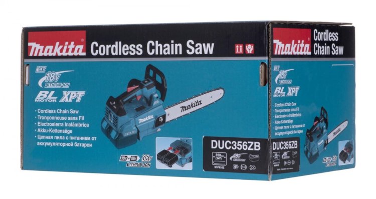Pilarka łańcuch 2x18V 35cm bez aku i ładow MAKITA