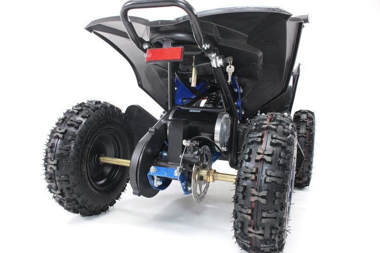 Actionbikes_Miniquad_Reneblade_1000_Watt_Schwarz_Blau_5052303031393034352D3032_federung_hinten_OL_16.jpg
