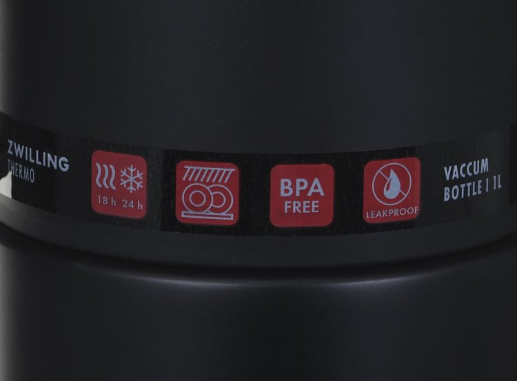 Termos z kubkiem ZWILLING Thermo 1 ltr czarny