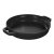 Zestaw 3 naczyń żeliwnych z pokrywką STAUB 40508-386-0 - czarny 24 cm
