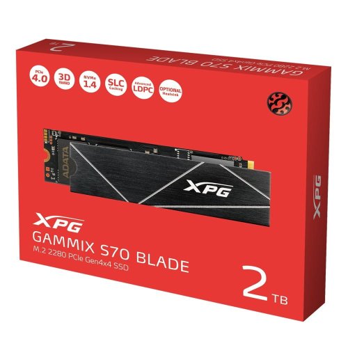 ADATA DYSK SSD XPG GAMMIX S70 BLADE 2TB M.2 2280 PCIe Gen4x4