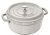 Garnek żeliwny okrągły STAUB 40501-413-0 - biała trufla 5.2 ltr