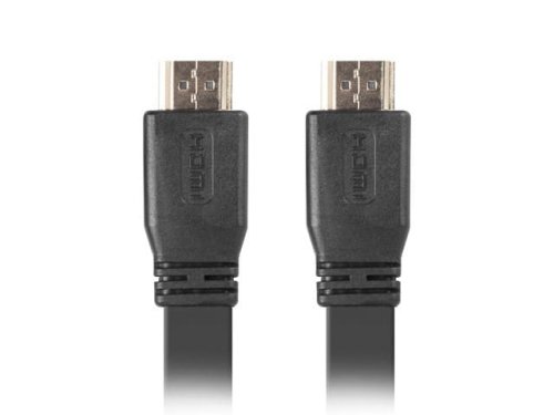Kabel Lanberg CA-HDMI-21CU-0050-BK (HDMI M - HDMI M; 5m; kolor czarny)