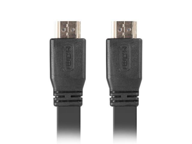 Kabel Lanberg CA-HDMI-21CU-0050-BK (HDMI M - HDMI M; 5m; kolor czarny)