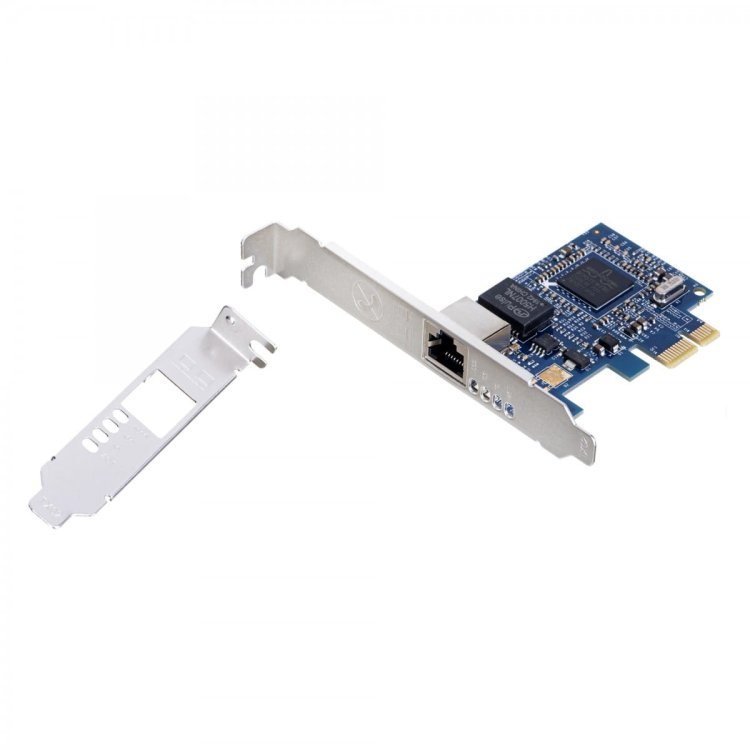 Karta sieciowa Lanberg PCE-1GB-001 (PCI-E; 1x 10/100/1000Mbps)