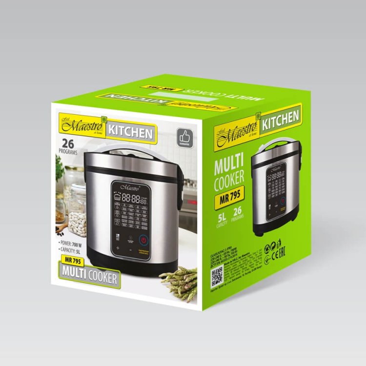 Multicooker MAESTRO MR-795 26 programów