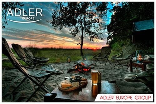 Pralka turystyczna Adler AD 8051 (1000 obr/min; 3 kg; 370 mm; kolor niebieski)