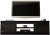 Szafka RTV GRANERO 200x56,7x35 czarny/czarny poł