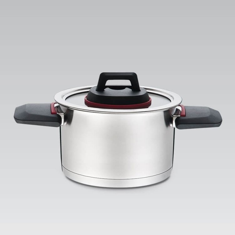 Garnek ze skład.uszami+pokrywka MR-3530-24   5,5L