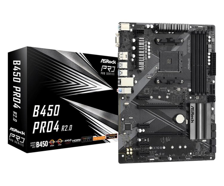 PŁYTA GLÓWNA ASROCK B450 PRO4 R2.0