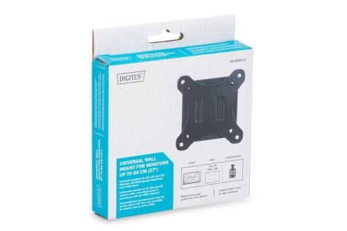 Uchwyt ścienny do monitora DIGITUS DA-90303-1 (ścienne; 10" - 27"; max. 18kg)