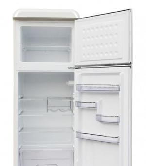 Lodówka Retro Ravanson LKK-210RC (545mm x 1470mm x 585 mm; 157l; Klasa A++; kolor kremowy)