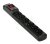 Listwa przeciwprzepięciowa Activejet COMBO 6gn/1,5m/cz (10A; 2300W) 1,5m; kolor czarny