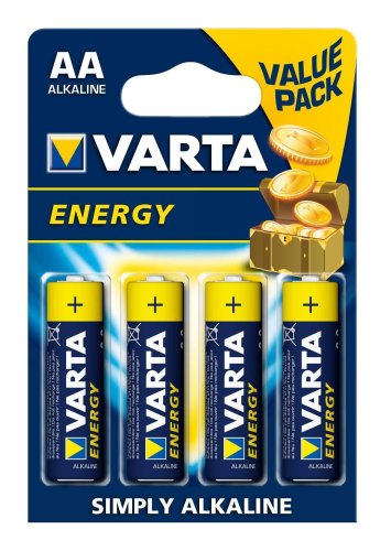 Zestaw baterii alkaliczne VARTA Energy LR6 AA (x 4)