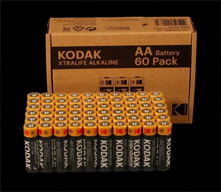 KODAK BATERIE ALKALICZNE XTRALIFE AA LR6 X 60 SZT.