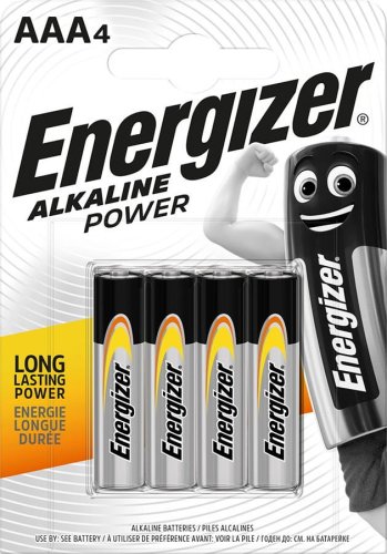 BATERIE ENERGIZER ALKALINE POWER AAA LR03 4 szt.